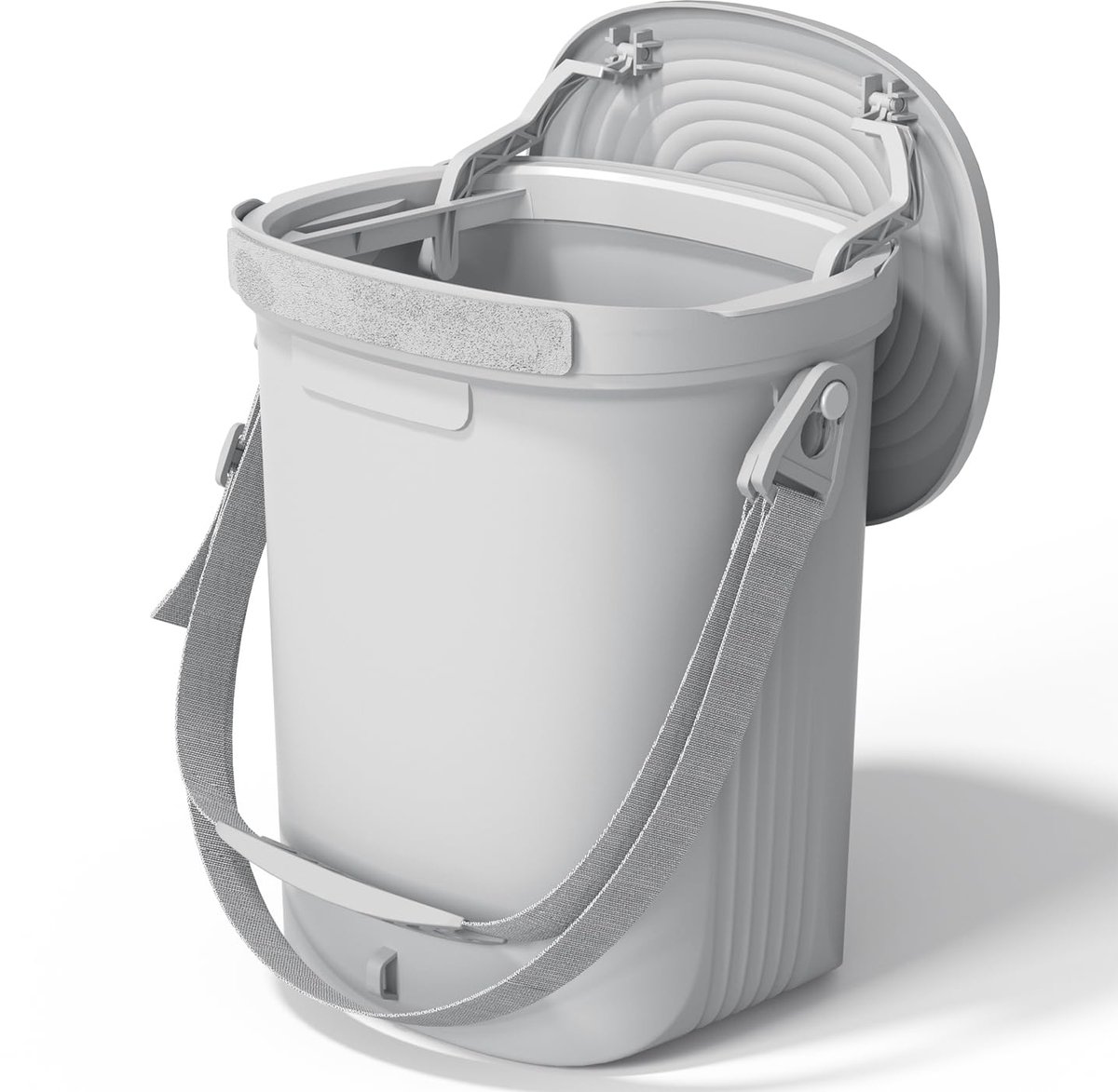 Vuilnisbak voor auto 1,9 gallon - Zacht siliconen materiaal - Met deksel - Makkelijk schoon te maken - ShopVlot