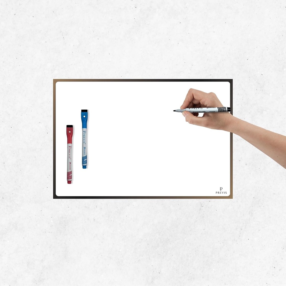 Magnetisch Whiteboard A3 - 40 x 30 cm - Met 3 Viltstiften - Makkelijk te Verplaatsen - ShopVlot