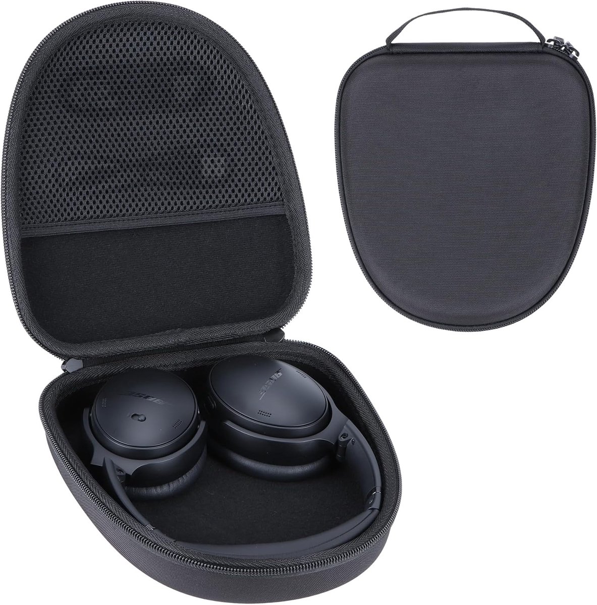 Hoofdtelefoon hoesje - EVA nylon hard case - waterdicht en stofdicht - makkelijk te dragen - ShopVlot