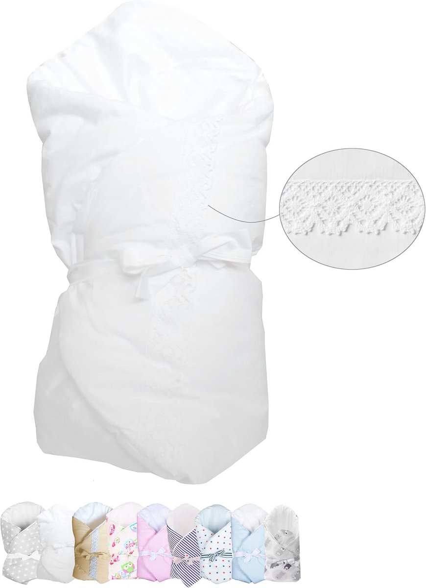 Swaddle deken 100x100 cm - 100% katoen - Veilig voor zuigelingen - Perfect voor knuffelen - ShopVlot