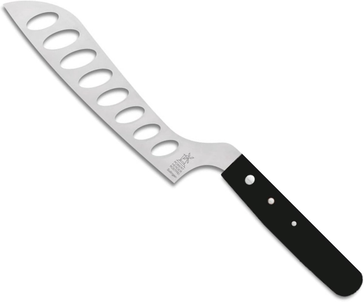 Kaaskmes met gaten - roestvrij staal - 15,5 cm - ideale snijervaring - ShopVlot