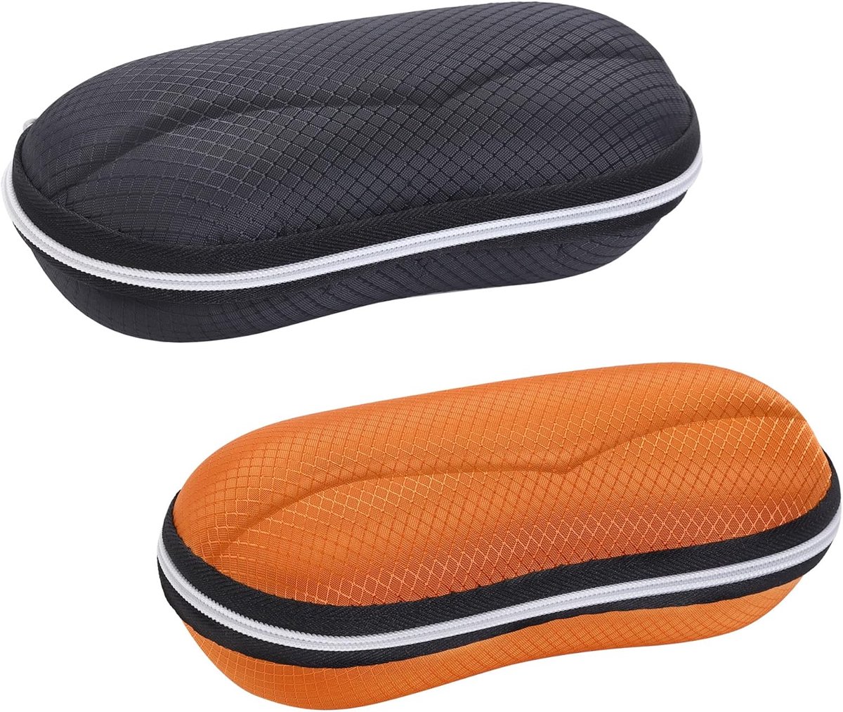 Zonnebril hoesje - 2 stuks - rits - compact en lichtgewicht - ideaal voor onderweg - ShopVlot