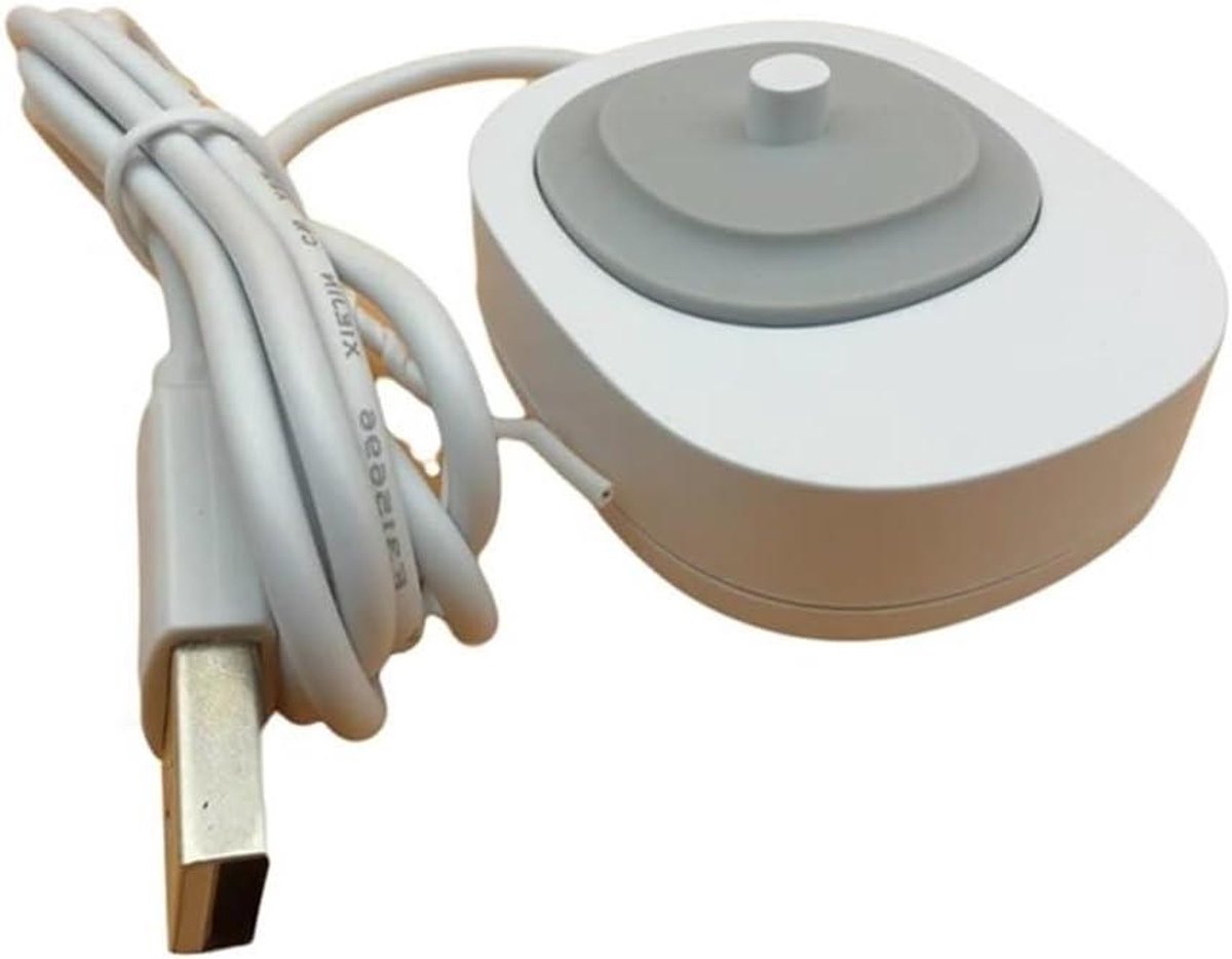 Elektrische Tandenborstel Oplader - Inductielader USB - Tandenpoetsen Opladen - USB Inductie Ontwerp - 2.54 x 2.54 x 2.54 cm