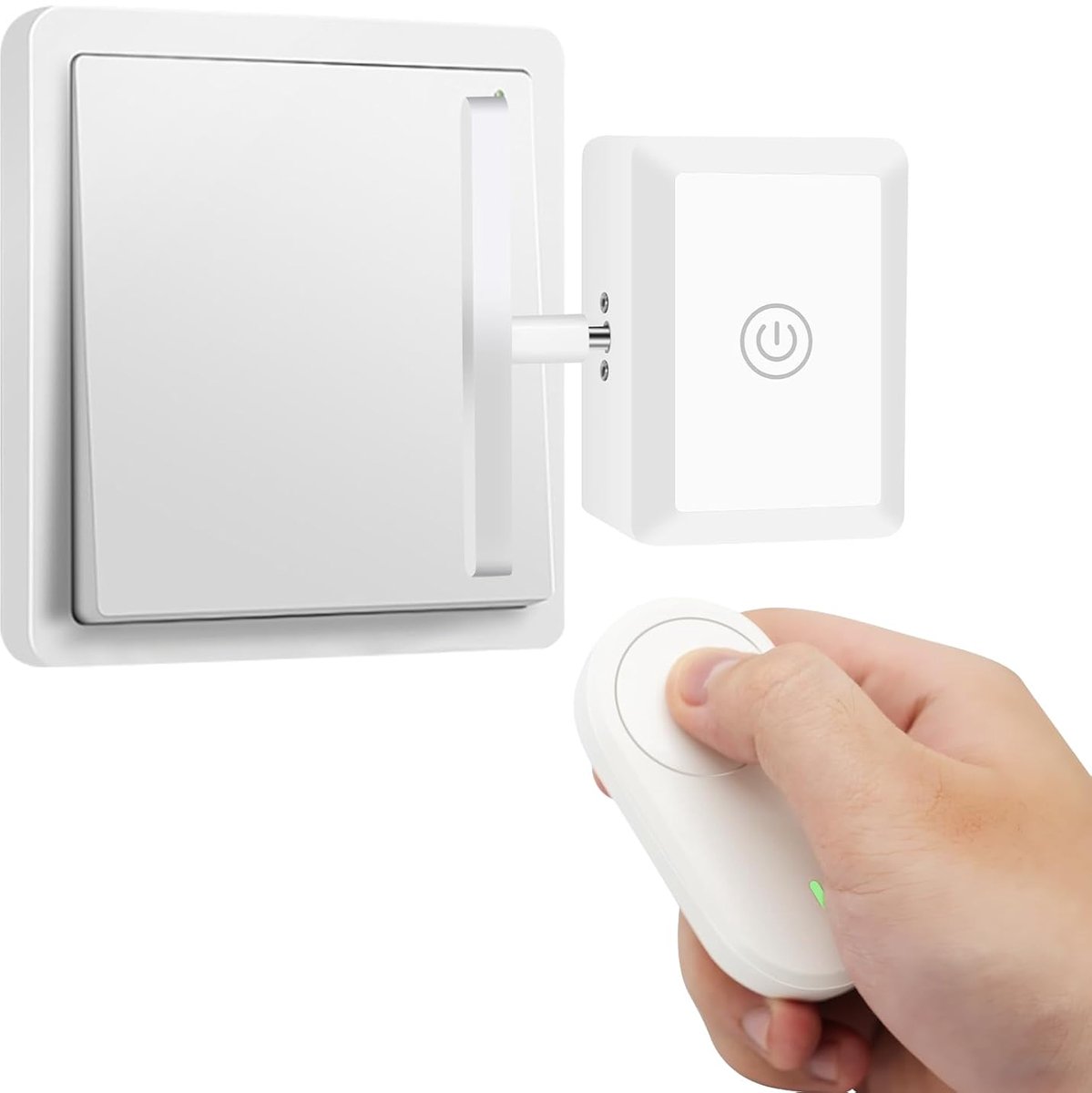 Smart Button Pusher, SmartSwitch Toggle, Wireless Remote Control Make Switches Smart for Automatically Turn Off The - ShopVlot