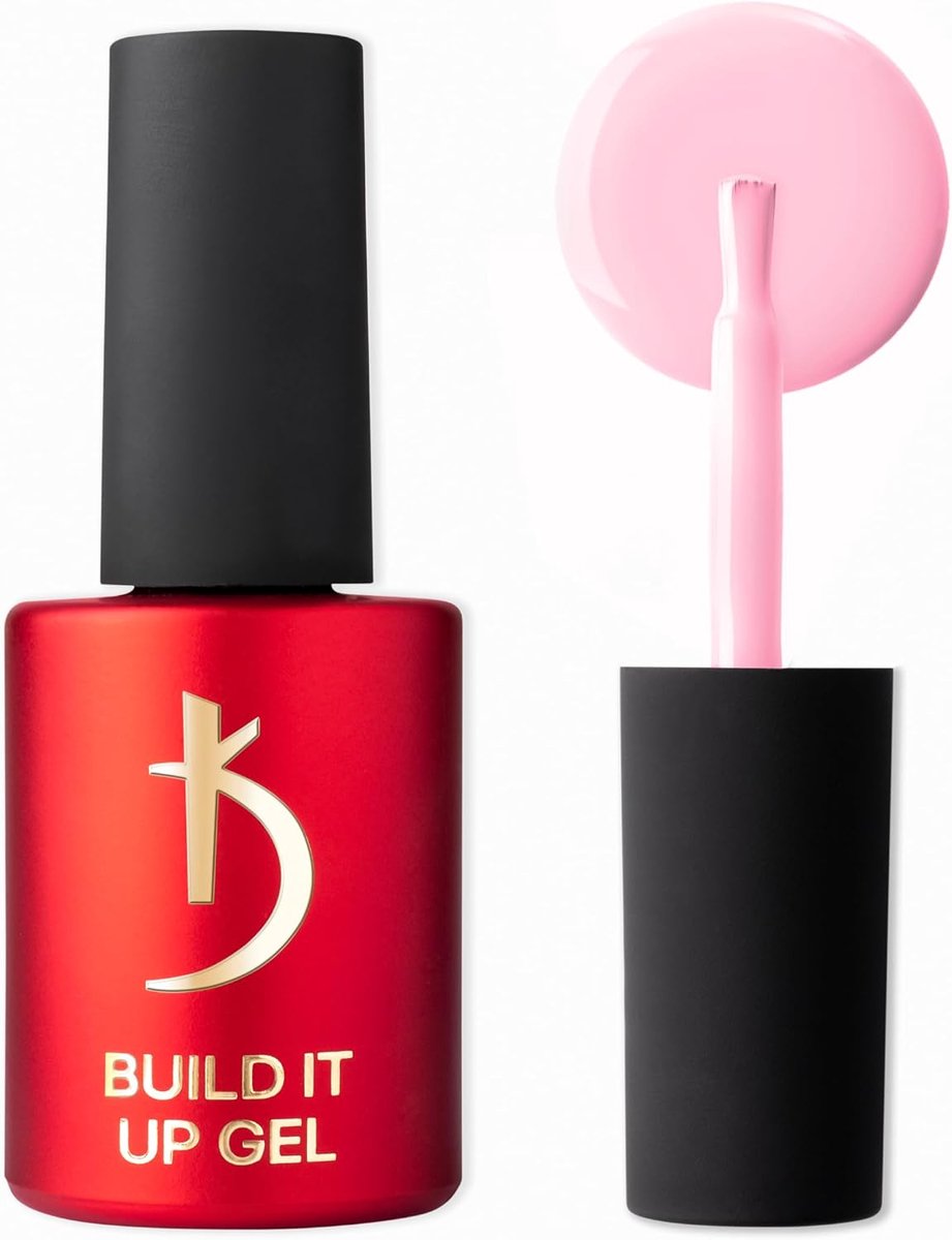 K Professional Builder for Nails -15ml- Builder Gel Pastel Pink Nude Nail Extension UV LED - Modelling Gel Nails - ShopVlot