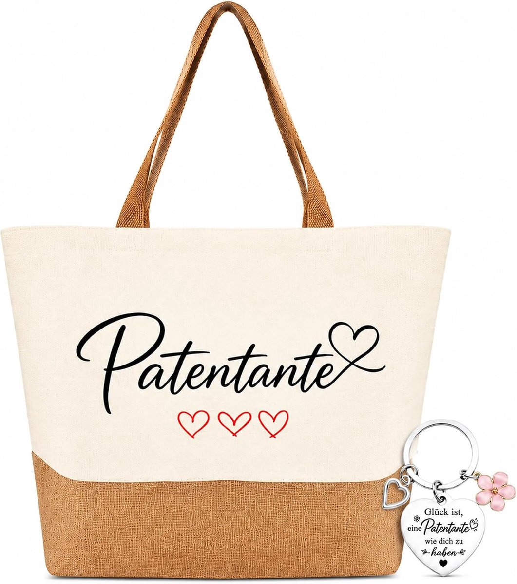gepatenteerd geschenk jute katoenen tas - ShopVlot