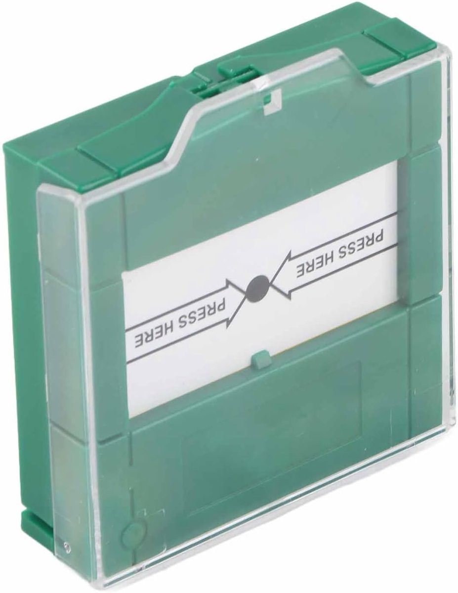 Emergency Exit Release Button,Resettable Break Glass Fire Emergency Door Release Button,Break Fire Alarm Button Switch - ShopVlot