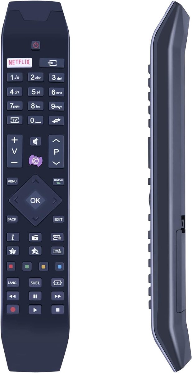 RC49141 Fit For Hitachi Digital LED TV Replacement Remote Control Compatible With 32HB4W65I 32HB5W66 32HB6T61A - ShopVlot