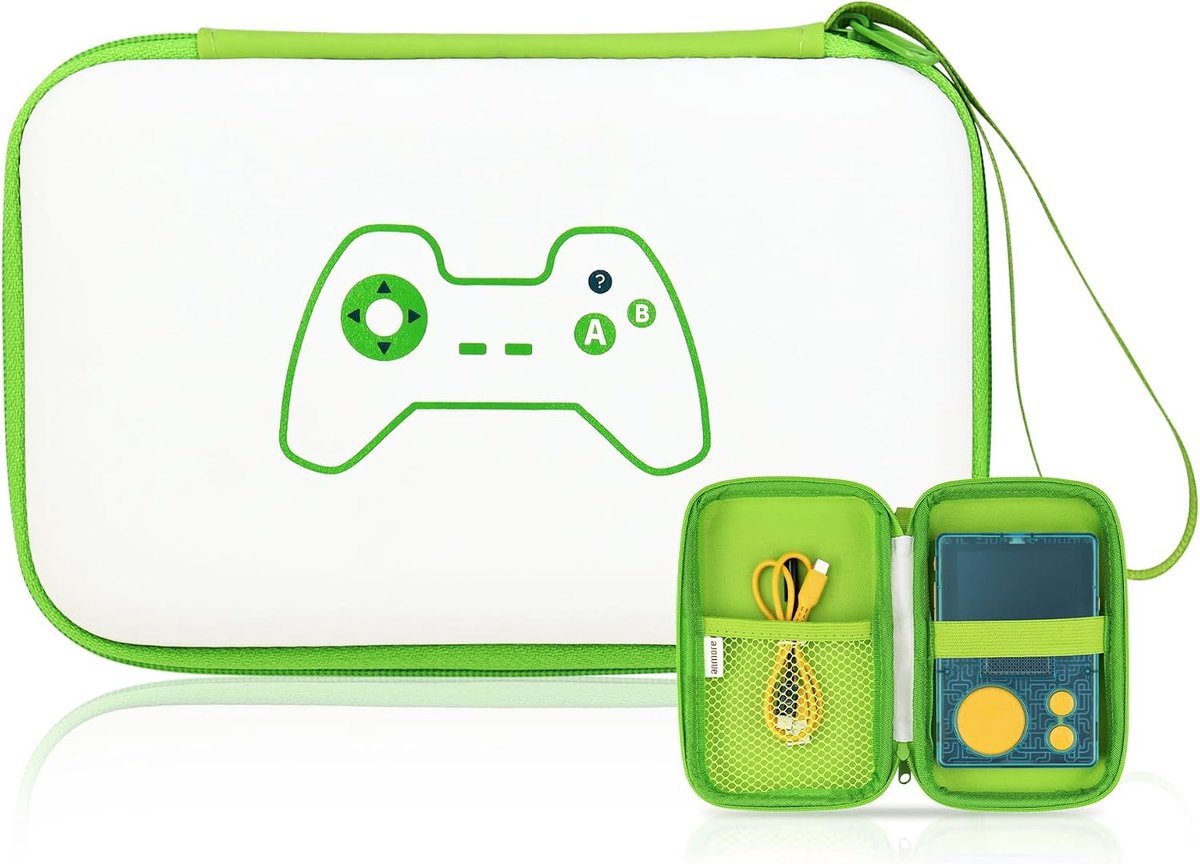 Carrying Case Compatible with Leapfrog LeapLand Adventures, Storage Bag Compatible with VTech ABC Smile TV Games - ShopVlot