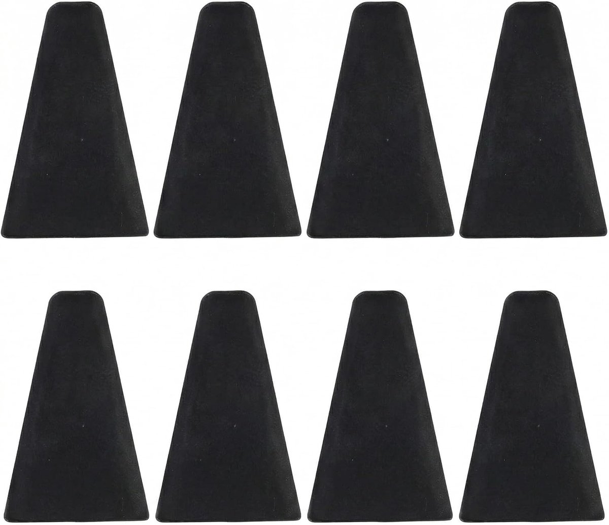 Pack of 8 Air Fryer Silicone Feet, Stackable Holder, Compatible with Round and Square Plate, Baking Accessories, Spare - ShopVlot