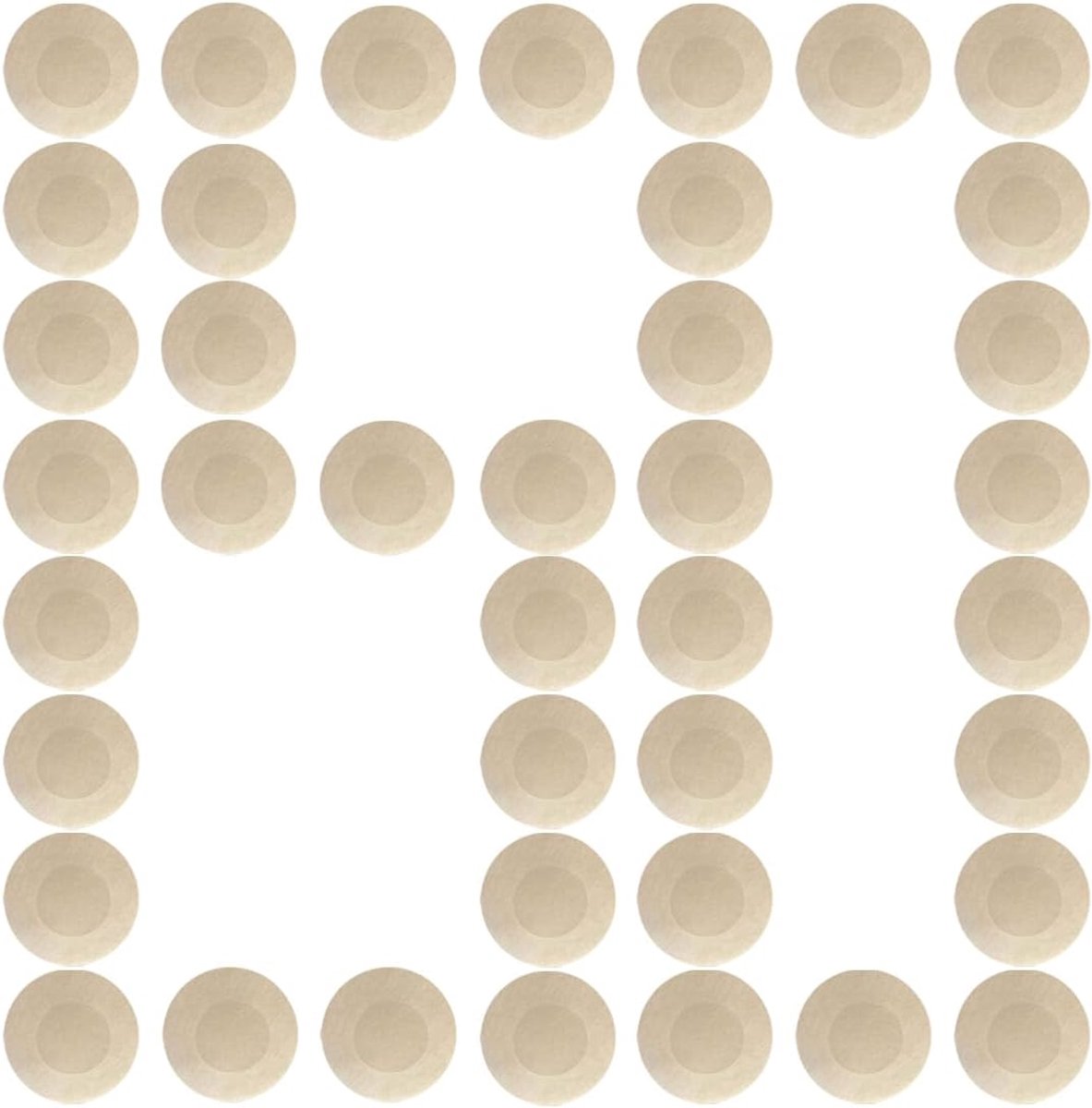 Pack of 150 invisible self-adhesive nipple covers, disposable nipple covers, breastfeeding stickers and bras to - ShopVlot