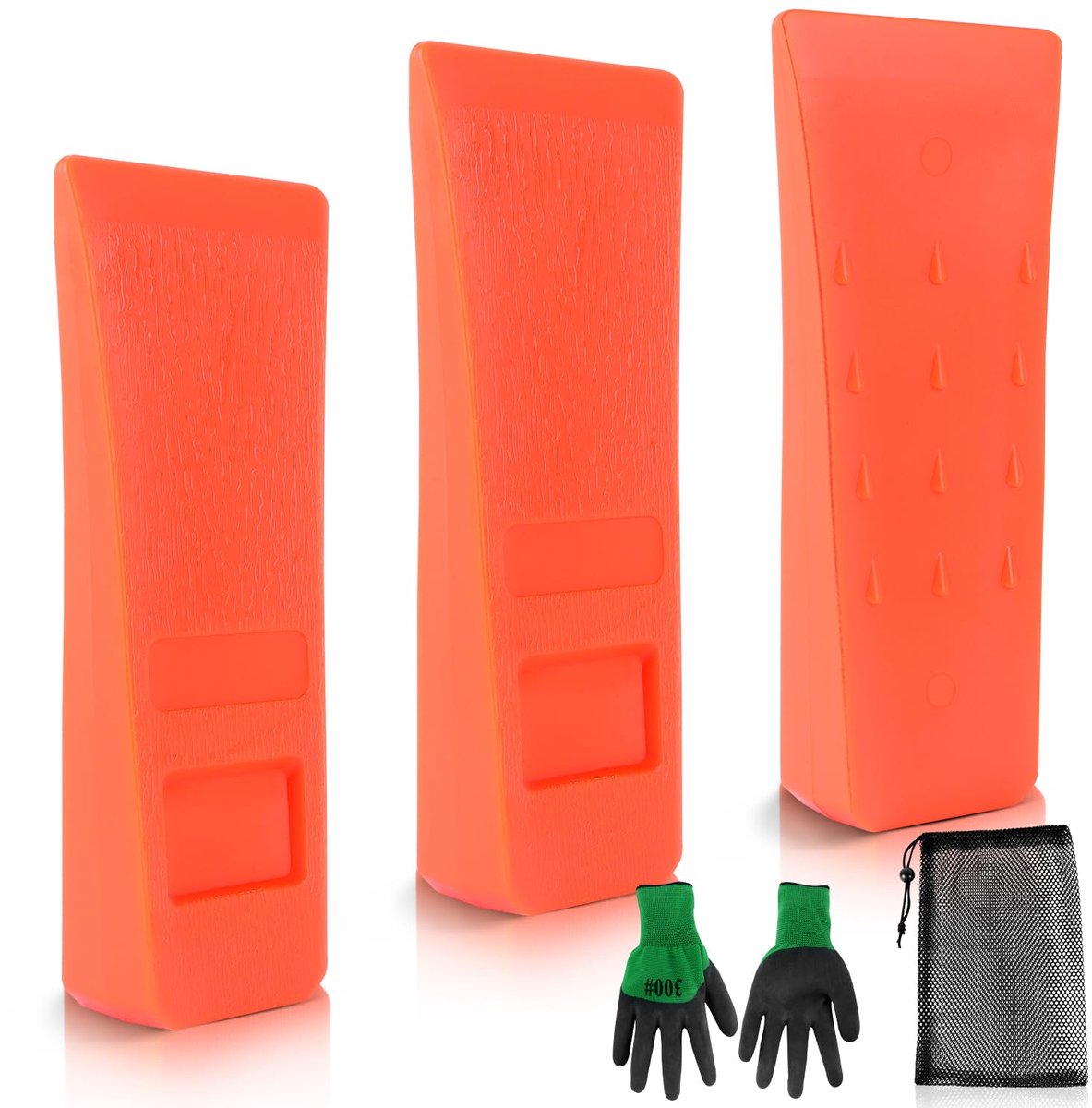 Wedges voor veilig zagen - 6 inch herbruikbaar - duurzaam materiaal - controle over houtval - ShopVlot