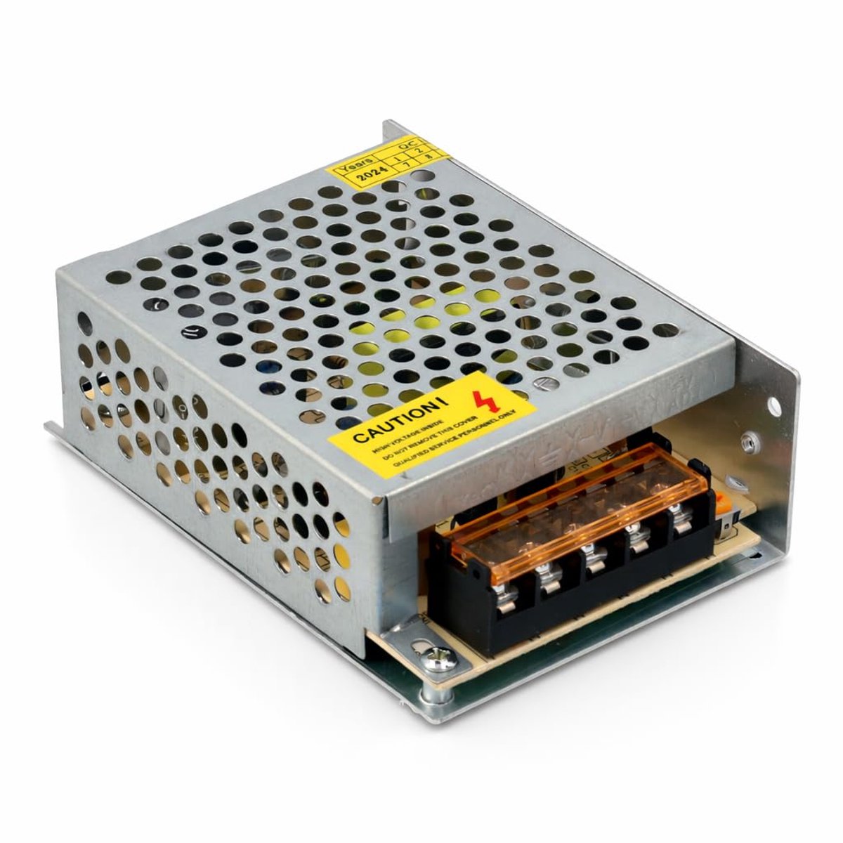 Transformator 12 V DC - 36 W, 3 A - Aluminium behuizing - Ideaal voor LED strips - ShopVlot