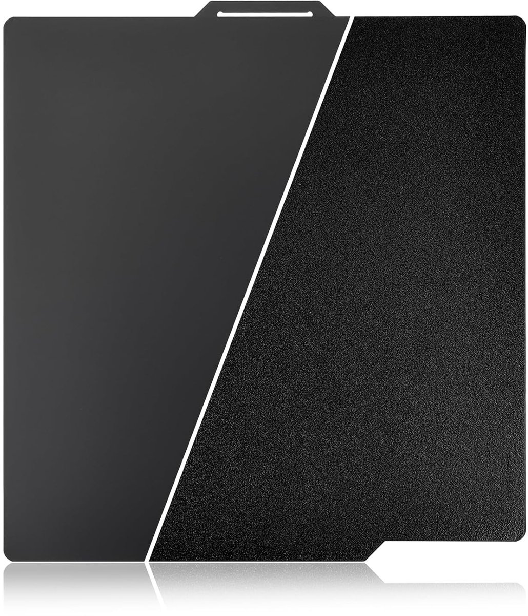 Double-sided PEI printing plate 257 x 257 mm for Bambulab P2S/P1S/P1P/X1C/X1/X1E/A1, black PEI double-sided smooth and - ShopVlot