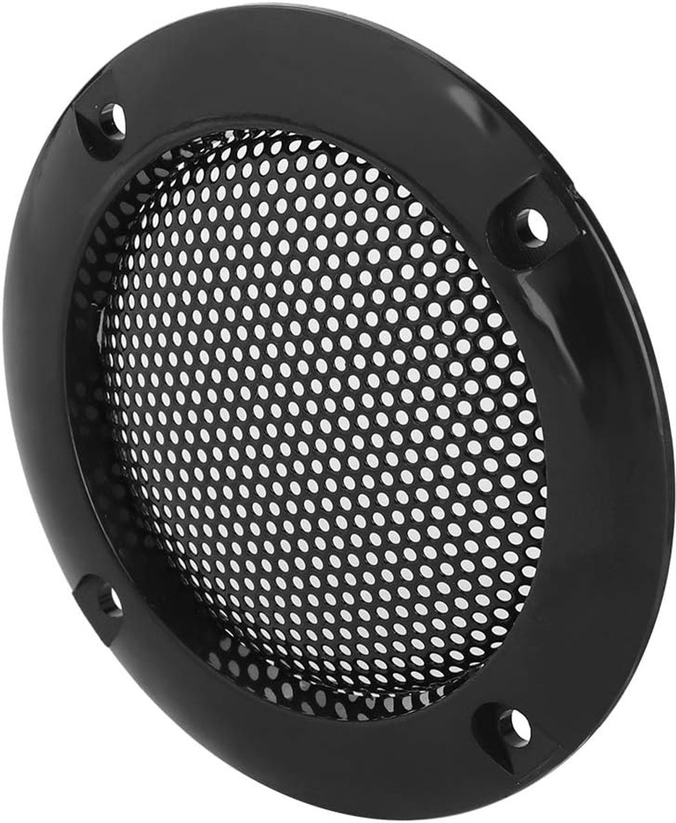 Speaker Grille Pack of 2 High-Quality 5 cm (5.8 cm) Speaker Cover, Decorative Grille, Audio System, Cover Grate - ShopVlot