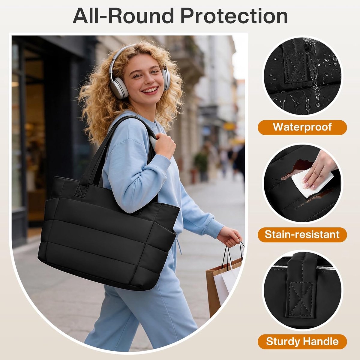 8+9 20l Women Handbag/Travel Bag with Multifunctional Card Holder, Lightweight Design (0.86 lbs) - ShopVlot