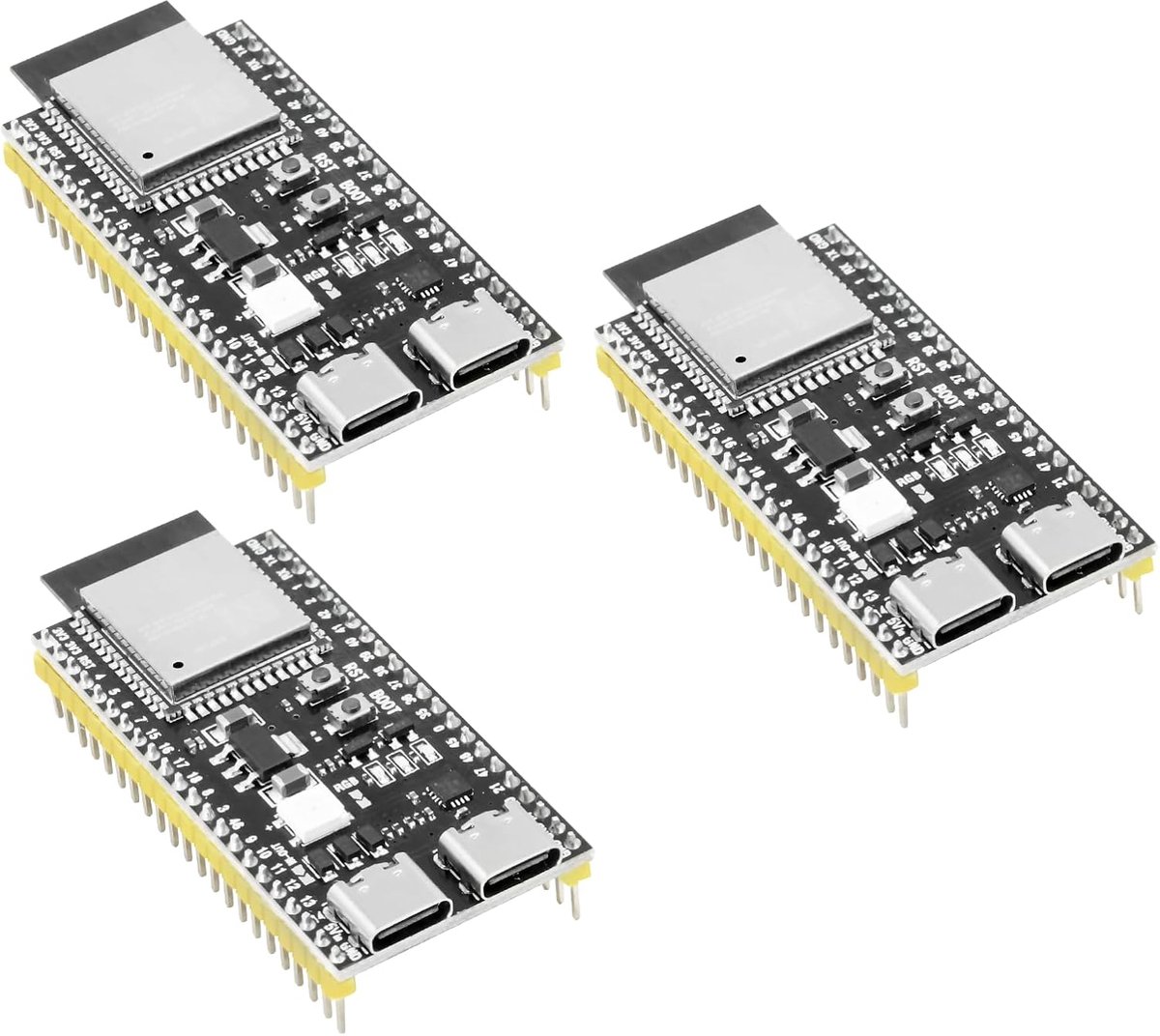 Ontwikkelkaart ESP32 S3 - 3 Stuks - Type-C interfaces - Ideaal voor IoT en Arduino projecten - ShopVlot