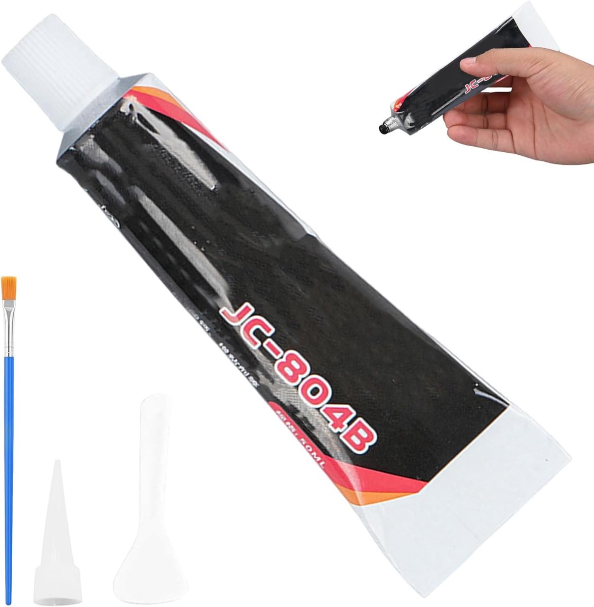 Autolijm 100 ml - zwart - professionele afdichtlijm - waterdicht en flexibel - ShopVlot