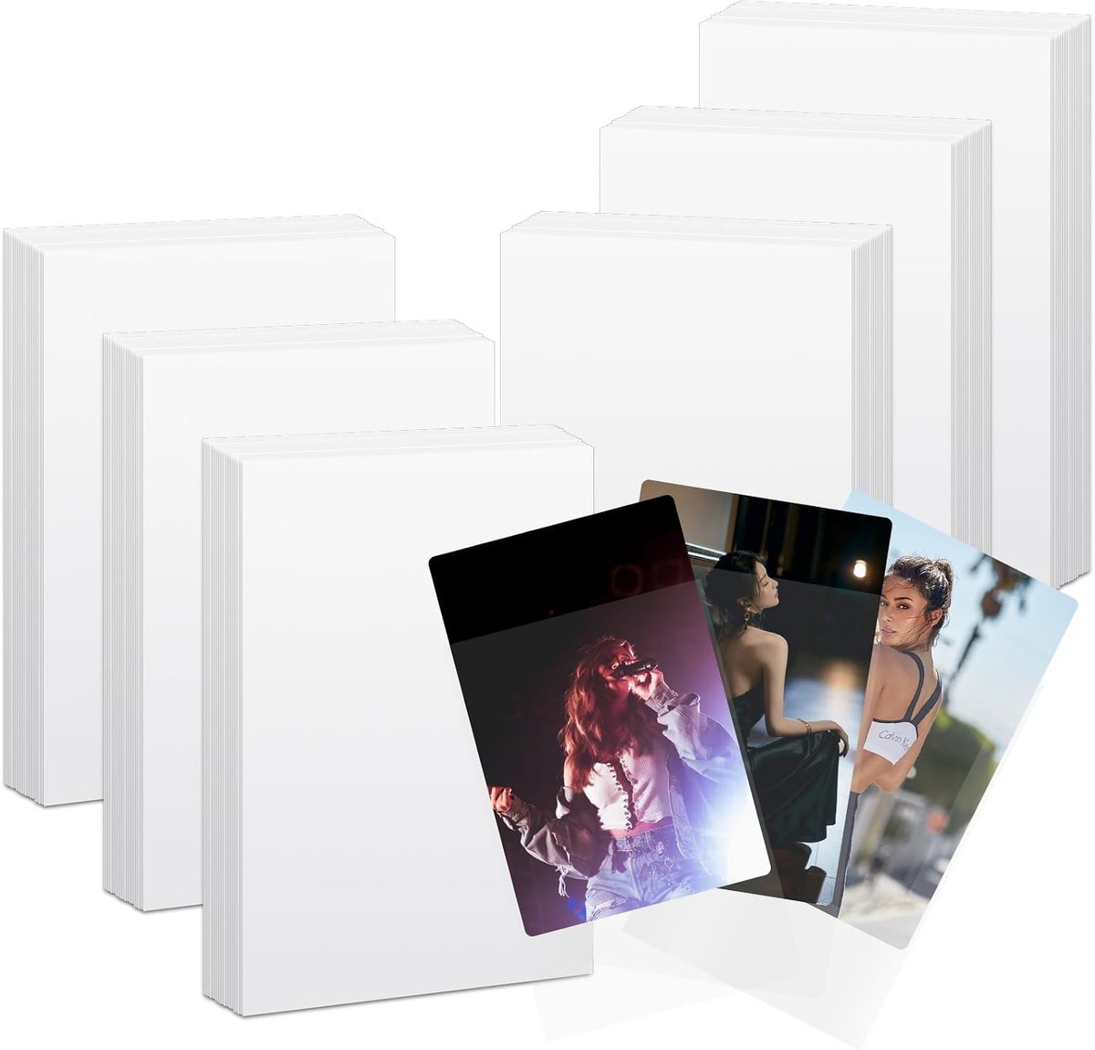 Kaarthoesjes 58 x 89 mm - Waterproof - Voor sport- en ruilkaarten - Bescherming tegen waterschade - ShopVlot