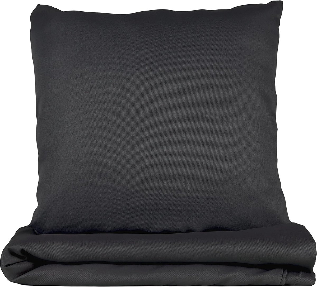 Beddengoed set 200 x 220 cm - 3-delig microvezel - antraciet - ultra zacht voor optimaal slaapcomfort - ShopVlot