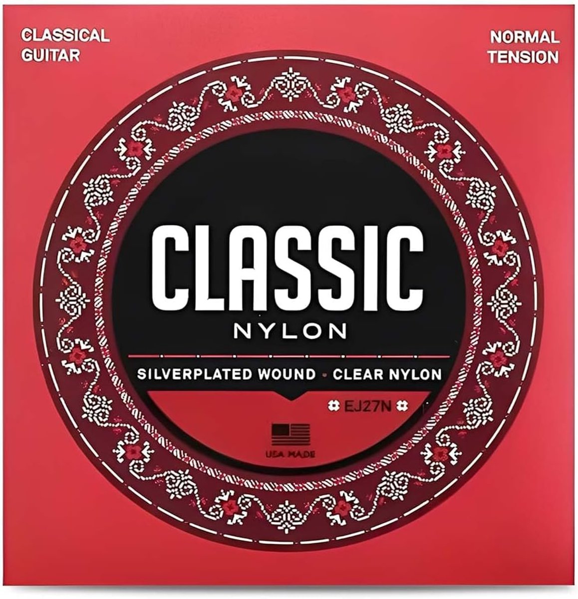 Nylon snaren voor klassieke gitaar - normale spanning - set van 6 snaren - ideaal voor beginners - ShopVlot