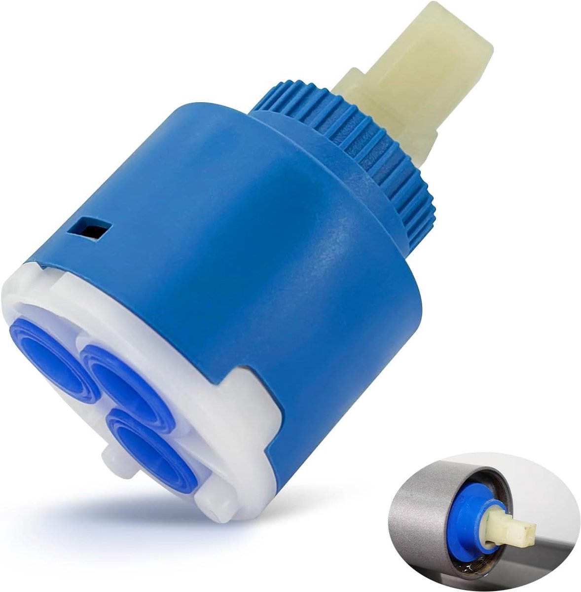 Cartridge 35mm - keramische cartridge - vervangingsonderdeel - voor Blanco Linus en andere kranen - ShopVlot