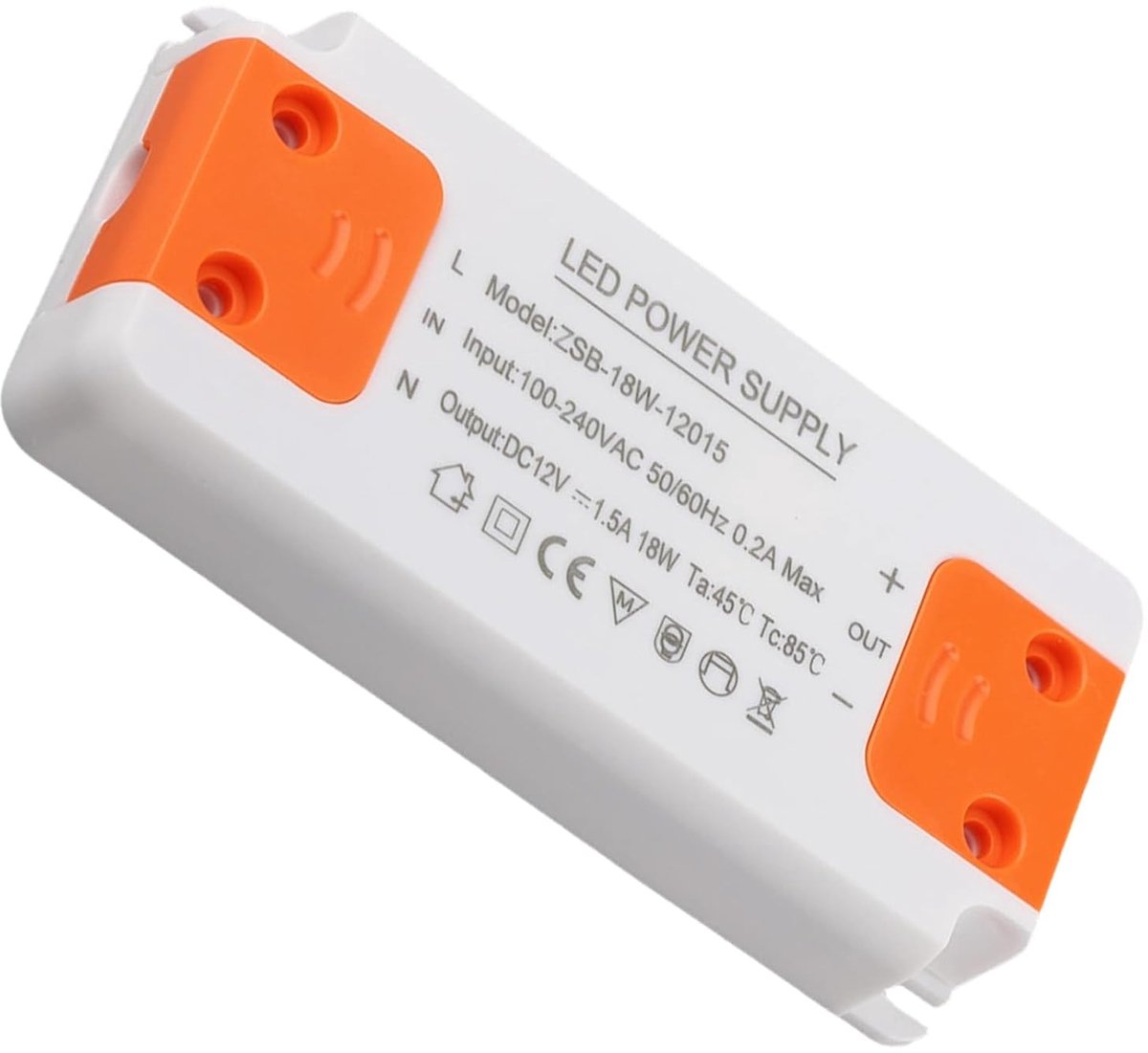 LED Transformer 220V 18W - Ultra dun - 24V Constant - Betrouwbare stroomvoorziening voor LED verlichting - ShopVlot