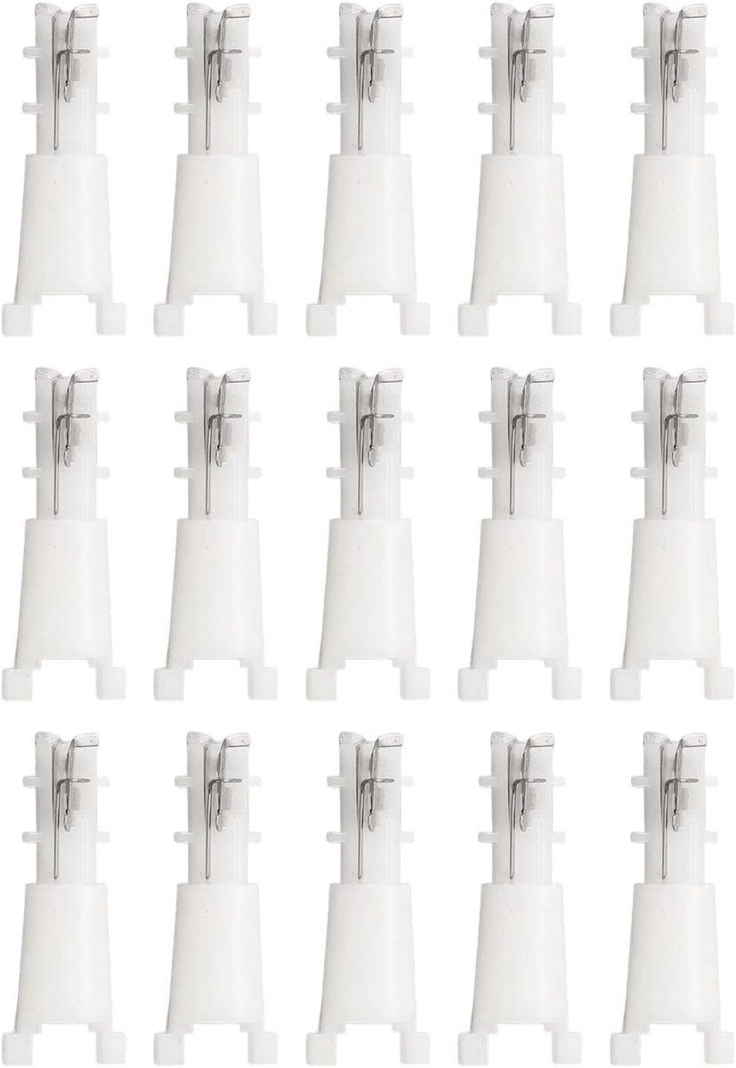 Vervangingsaccessoires voor Neushaartrimmer, 20 stuks, Kleine Trimmerkop voor Reizen, Voor Mannen en Vrouwen
