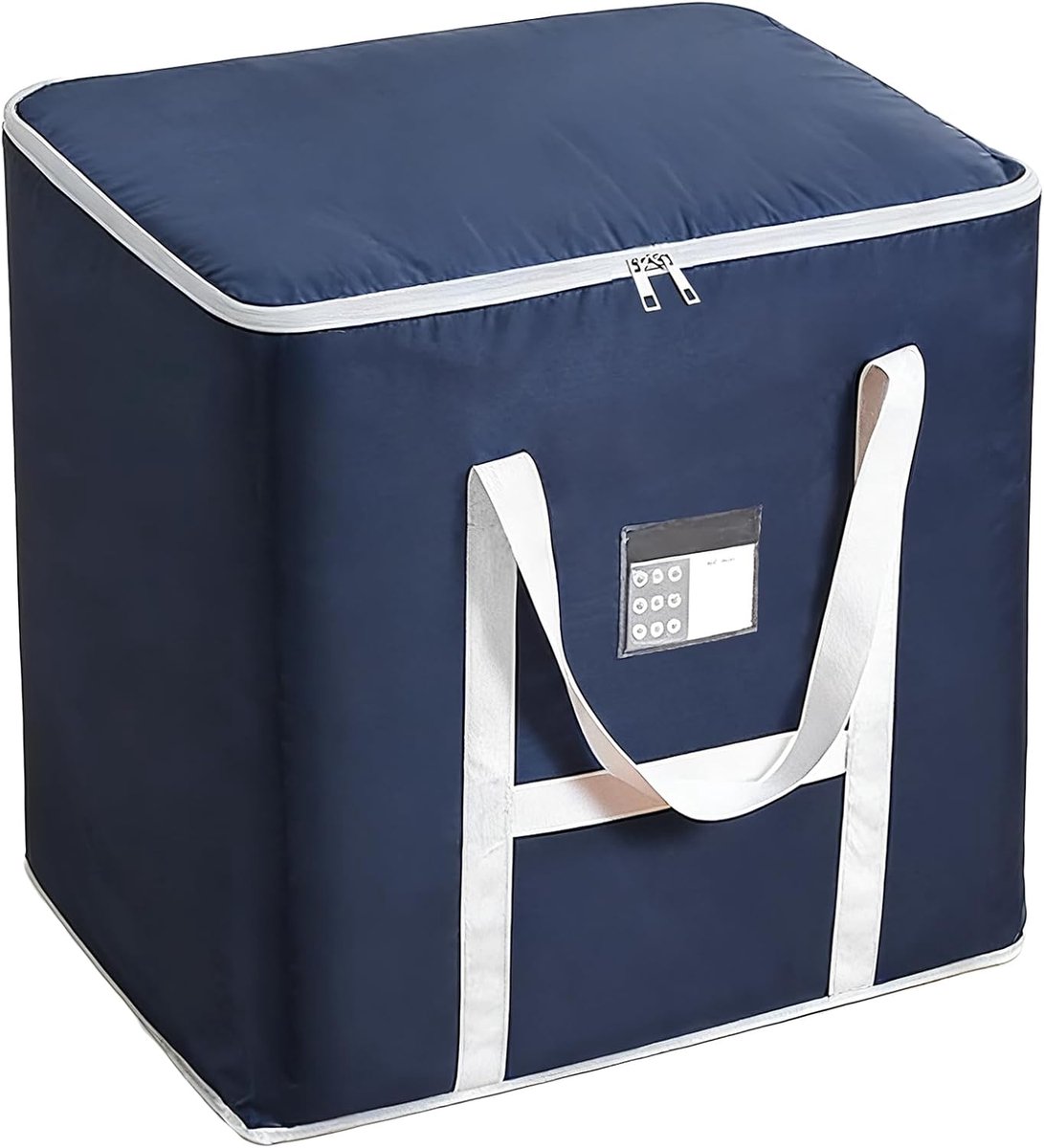 Waterdichte opbergtas, 150 l, blauw, duurzame Oxford-verhuistas voor opslag, alternatief voor verhuisdozen - ShopVlot