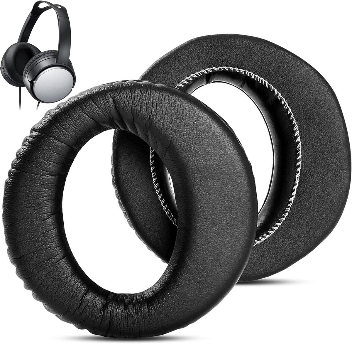 Professional Ear Pads Replacement Compatible with Sony MDR-XD200 MDR-XD150 Headphones Ear Pads with Skin Friendly - ShopVlot