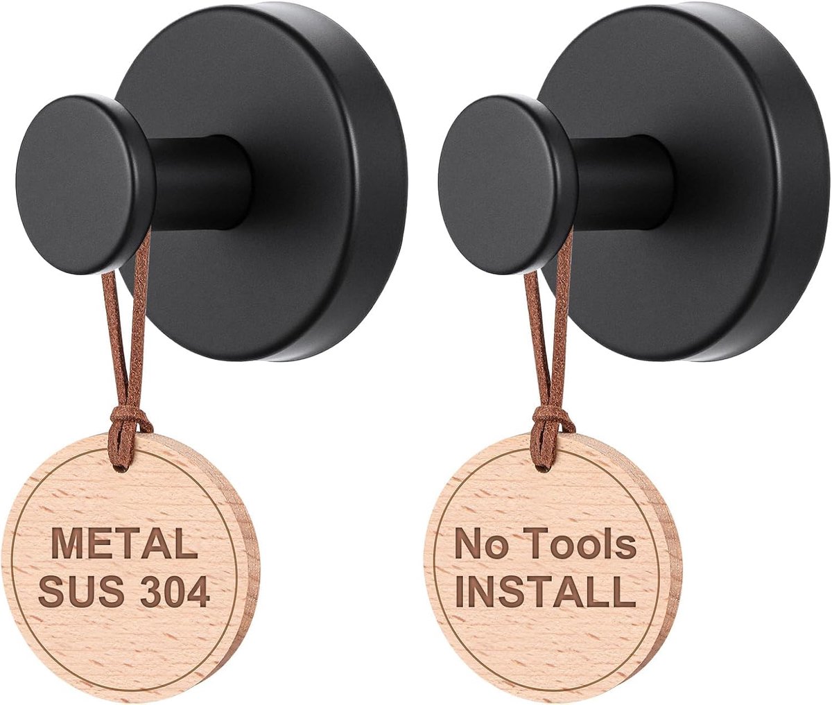 Suction Cup Hooks for Door Wreaths, Vacuum Suction Wreath Hanger for Front Door Window Glass, Bathrobe Looafh Shower - ShopVlot