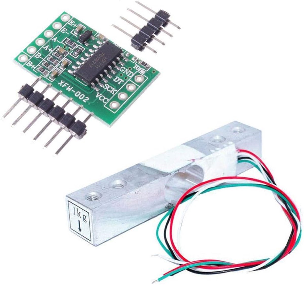 Digital Load Cell Portable Electric Kitchen Scale, 1 kg, HX711 Weight Sensors, AD Modules for Arduino, 1 kg. - ShopVlot