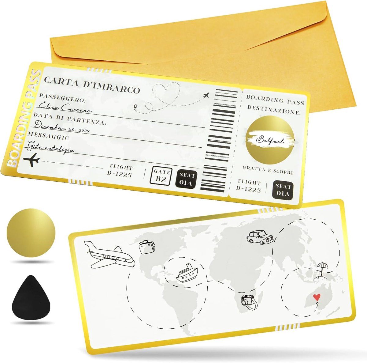 Teyomi 1 Pezzo Regalo viaggio sorpresa - ShopVlot