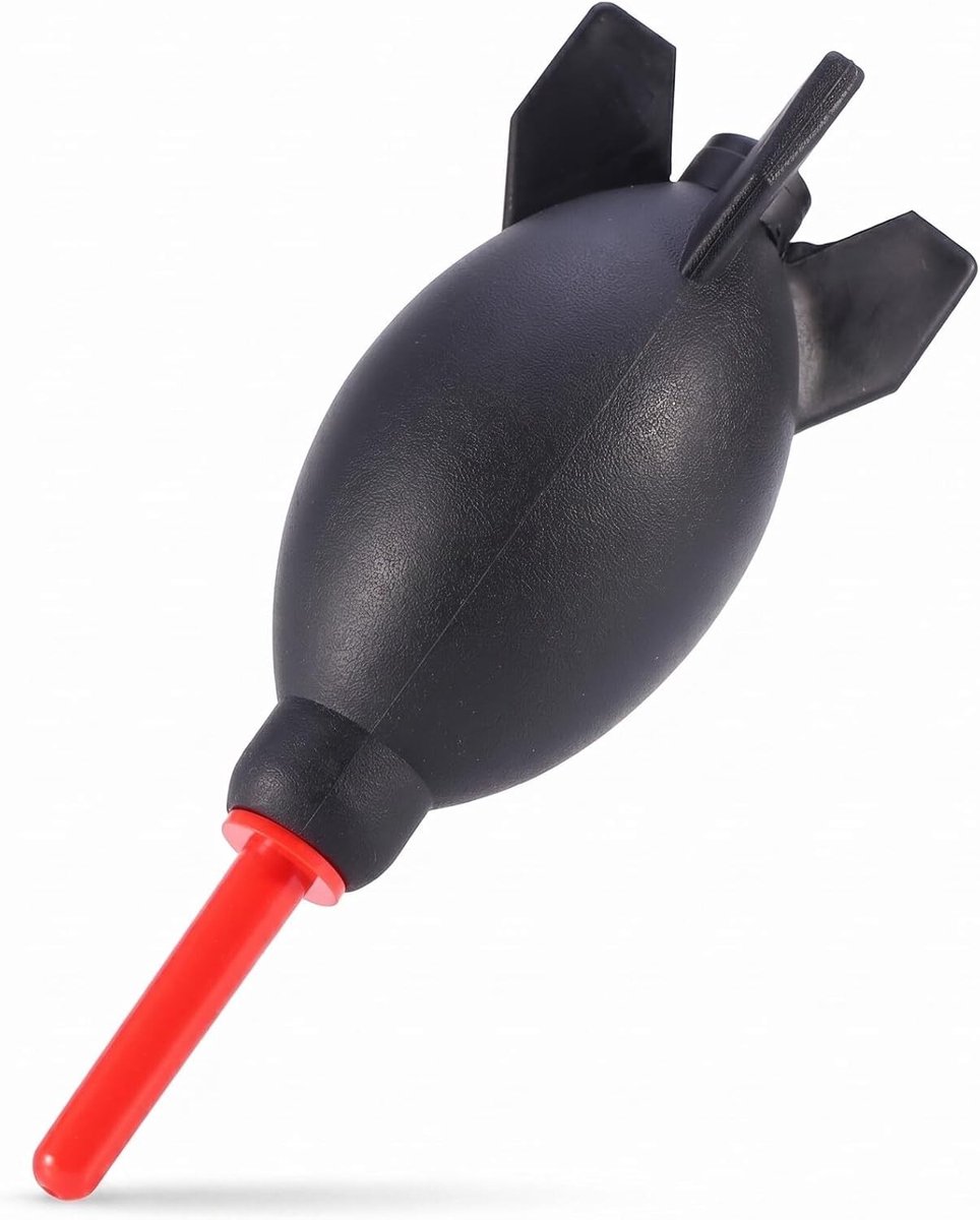 Professionele Rubber Rocket Luchtblazer voor DSLR Camera Lens en Toetsenbordreiniging, Ideaal voor Stofverwijdering en Precisie Onderhoud