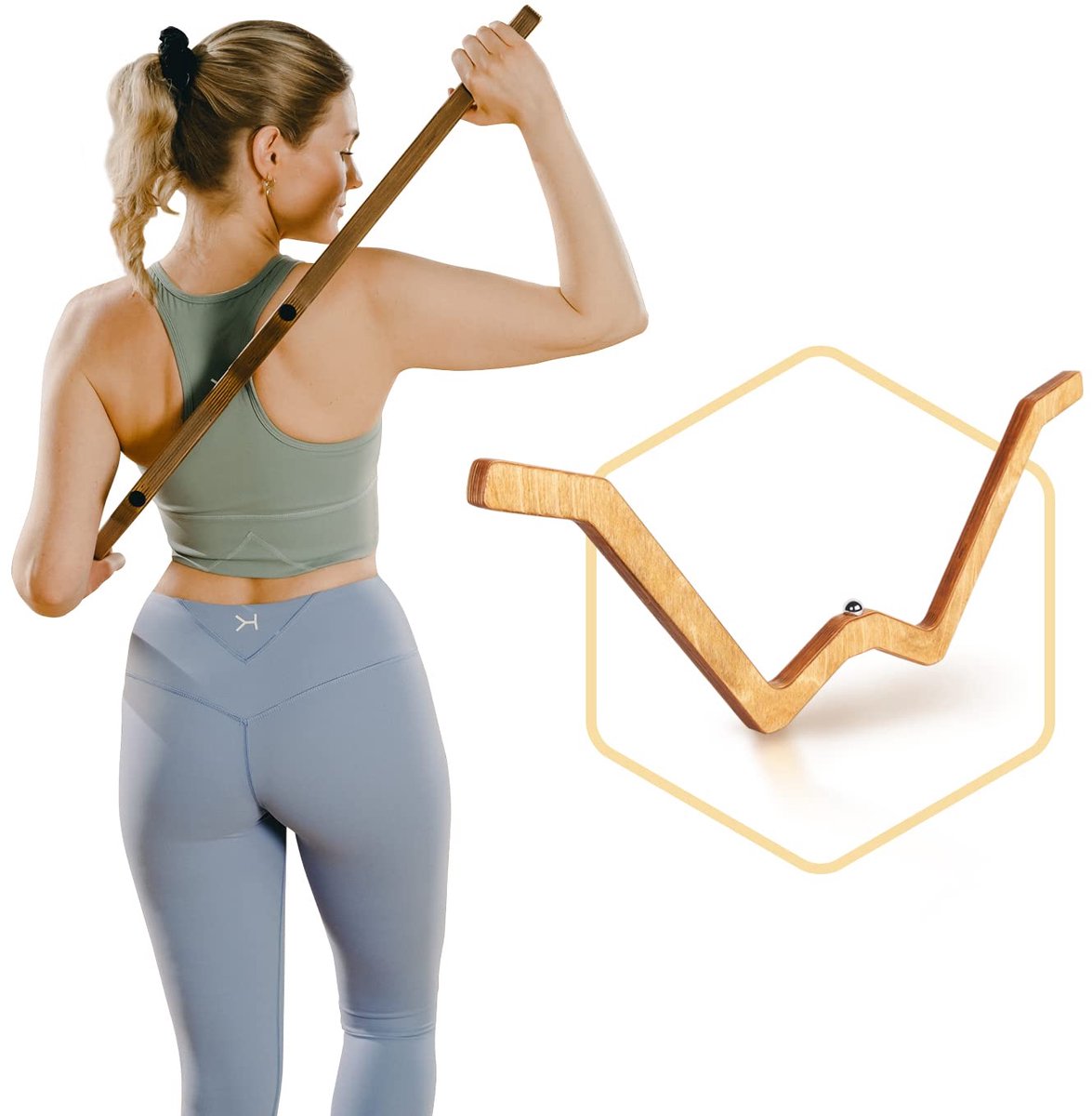 TRIGGERBOW Triggerpunt Massageapparaat - Diepe Massage voor Nek, Arm, Schouders, Voeten, Benen en Rug - ShopVlot