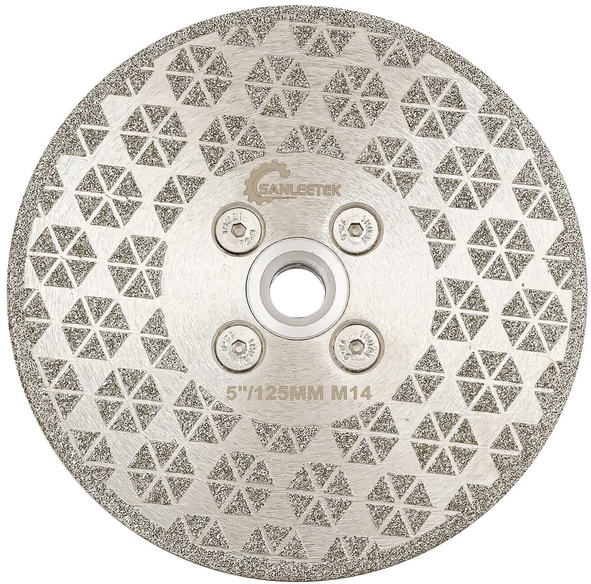 Diamond Cutting Disc 125mm Galvanic Saw Blades - Double Side for Cutting and Grinding Granite Marble Ceramic Porcelain - ShopVlot