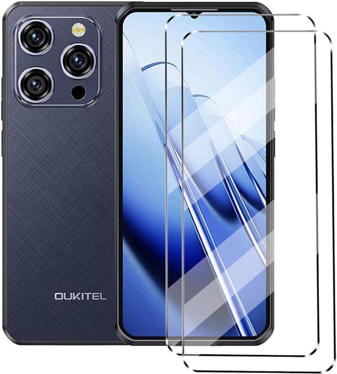 Xinyou Oukitel WP52 Displaybeschermfolie, 9H pantserglasfolie, beschermfolie, 3 stuks, ultra helder - ShopVlot