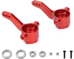 RCAWD RC Hub Carrier, Alloy Steering Hub Carrier Blocks for 1/10 ARRMA 3s & Mega550 Vorteks Senton Granite Big Rock - ShopVlot