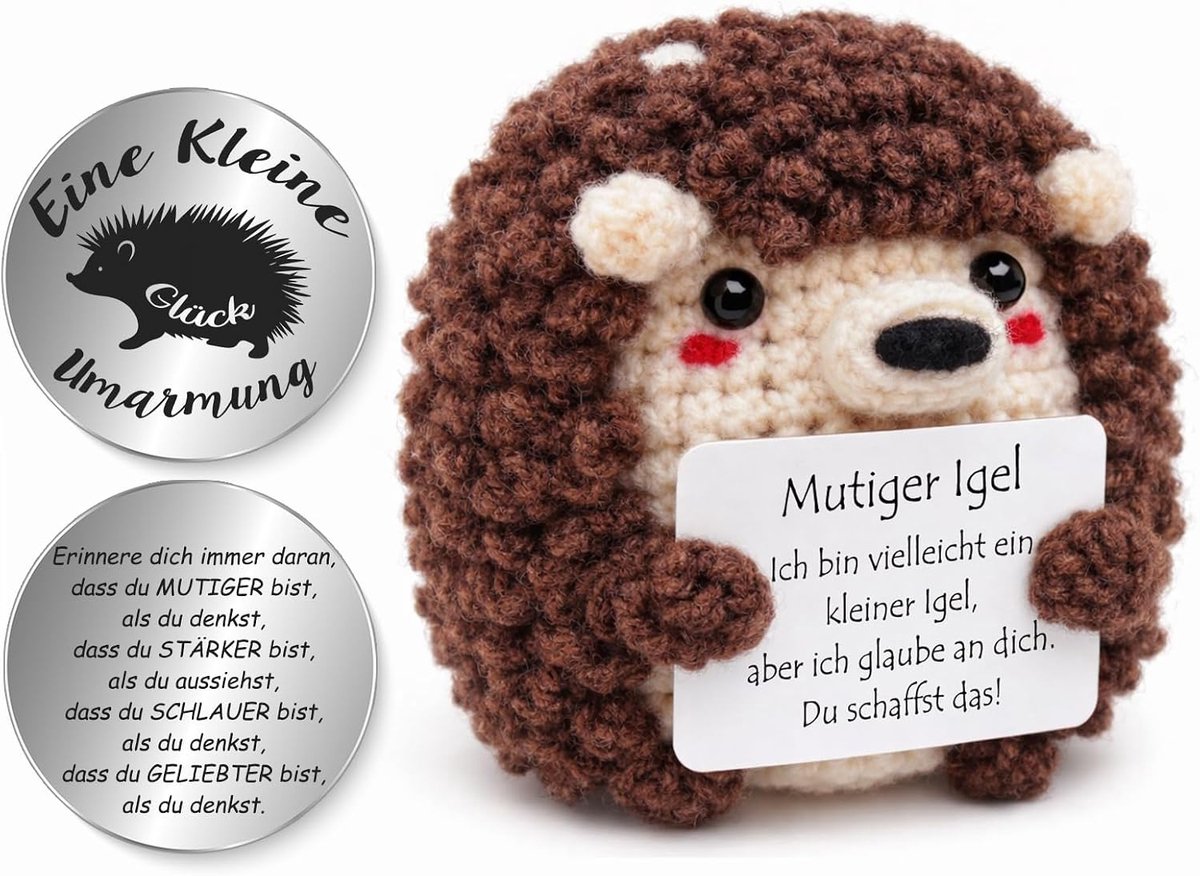 Tixlux Pocket Hug Egel, Woondecoratie - Duitse Versie - ShopVlot