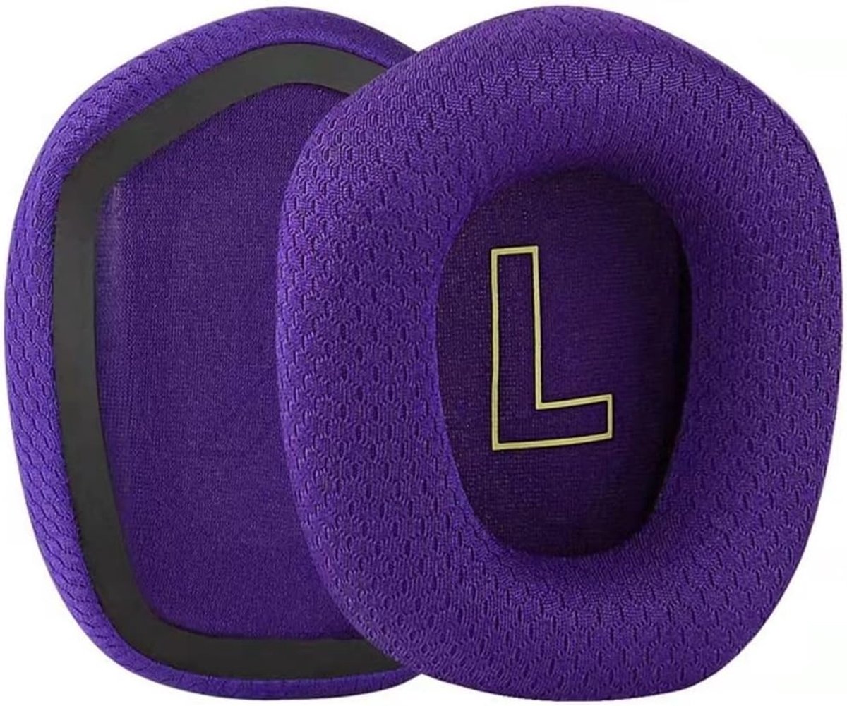 G733 Mesh Fabric Ear Pads Replacement Ear Pads Pillows Compatible with Logitech G733 Lightspeed RGB Wireless - ShopVlot