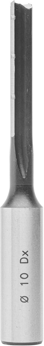 ENT 25473 slotted cutter, Tool steel (WS), shank (S) 16 mm, Ø 10 mm, useful length (NL) 70 mm, GL 125 mm, SL 50 mm - ShopVlot