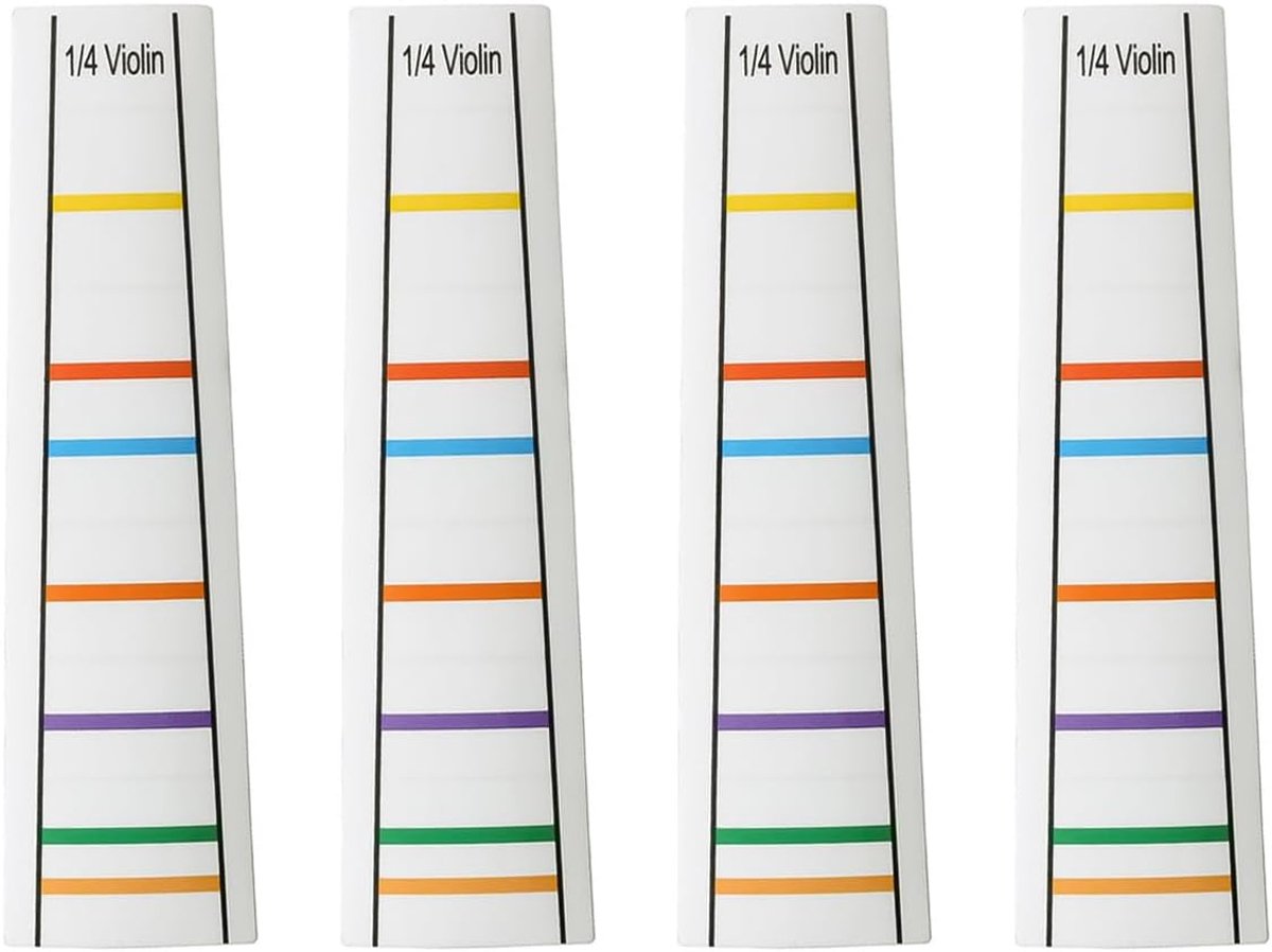 Viool Vingergids Stickers - Duidelijke Positiemarkeringen - Duurzaam en Langdurig - Verbeter uw Vioolvaardigheden - ShopVlot