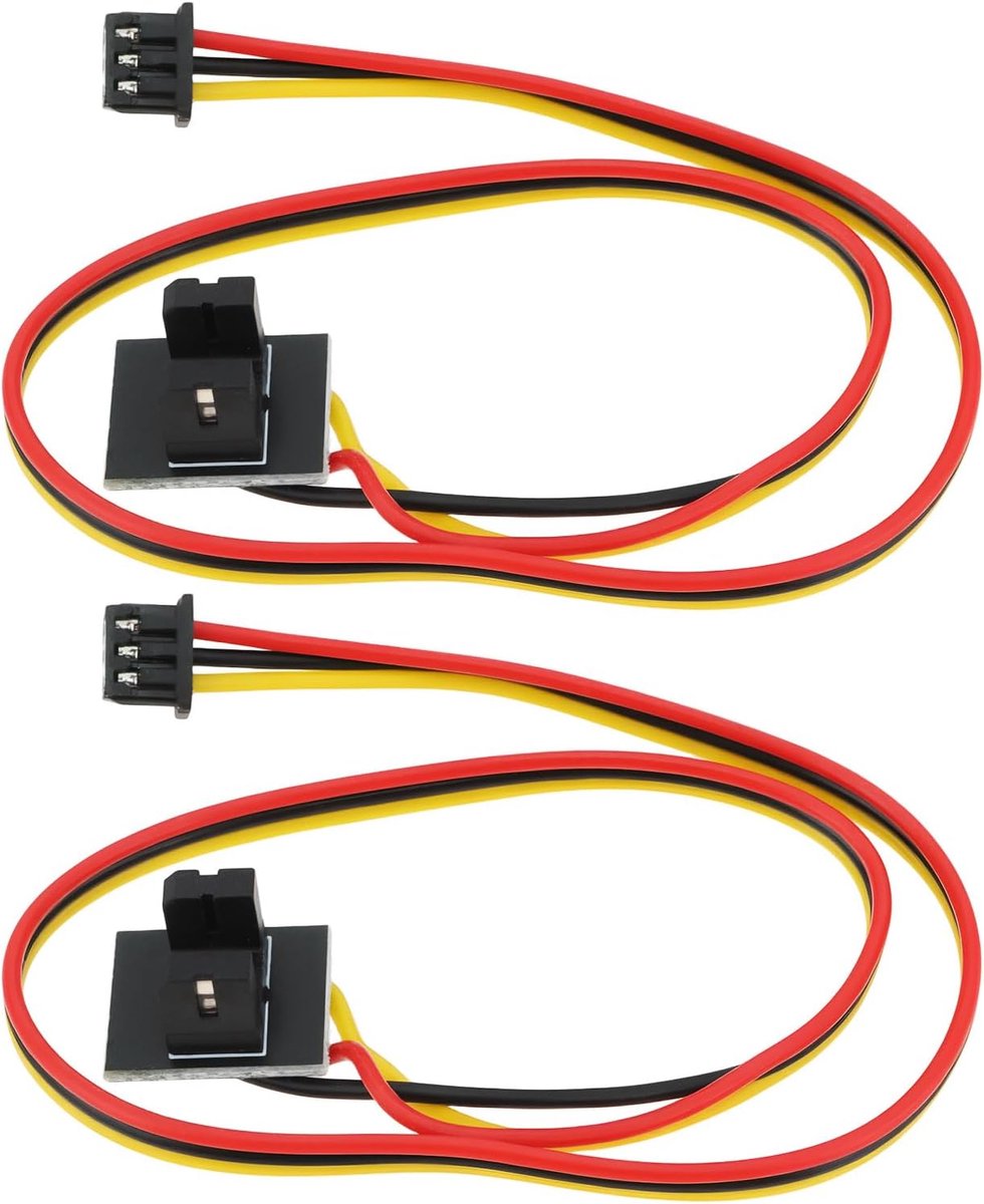 Filament runout sensor 3-pins 175 mm - 2 stuks - compatibel met Anycubic Kobra S1 S1C - voorkomt filamentuitval - ShopVlot