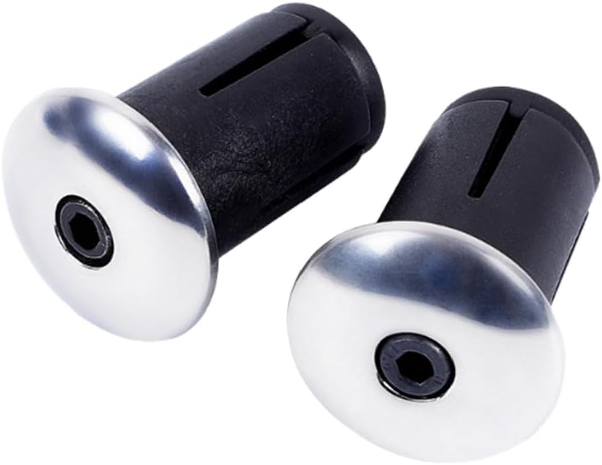 Fietsstuur eindkappen 2 stuks - aluminiumlegering - licht en robuust - voor mountainbike en racefiets - ShopVlot