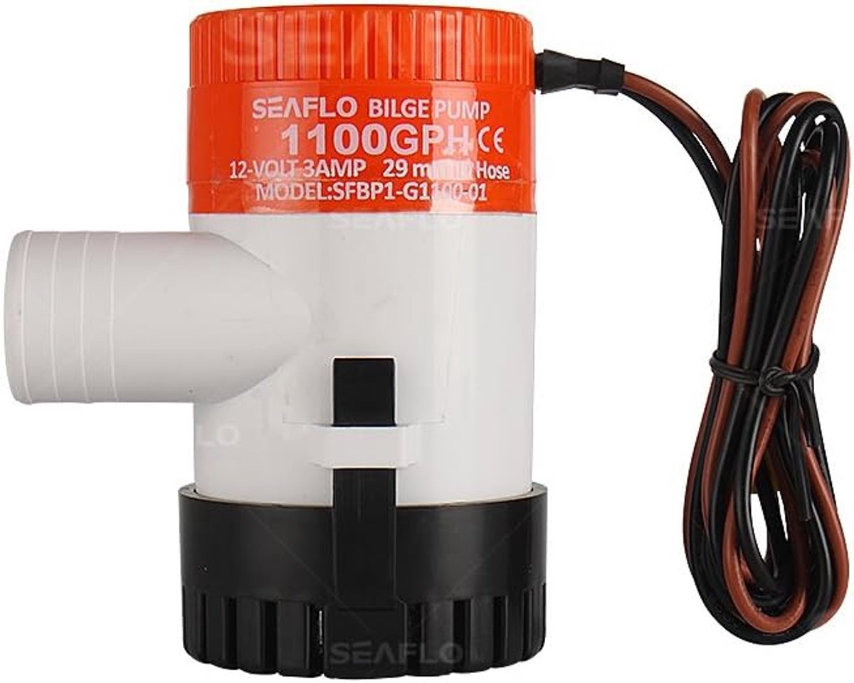 Bilgepomp 1100 GPH - Traditionele bediening - Stille werking - Ideaal voor onderhoud - ShopVlot