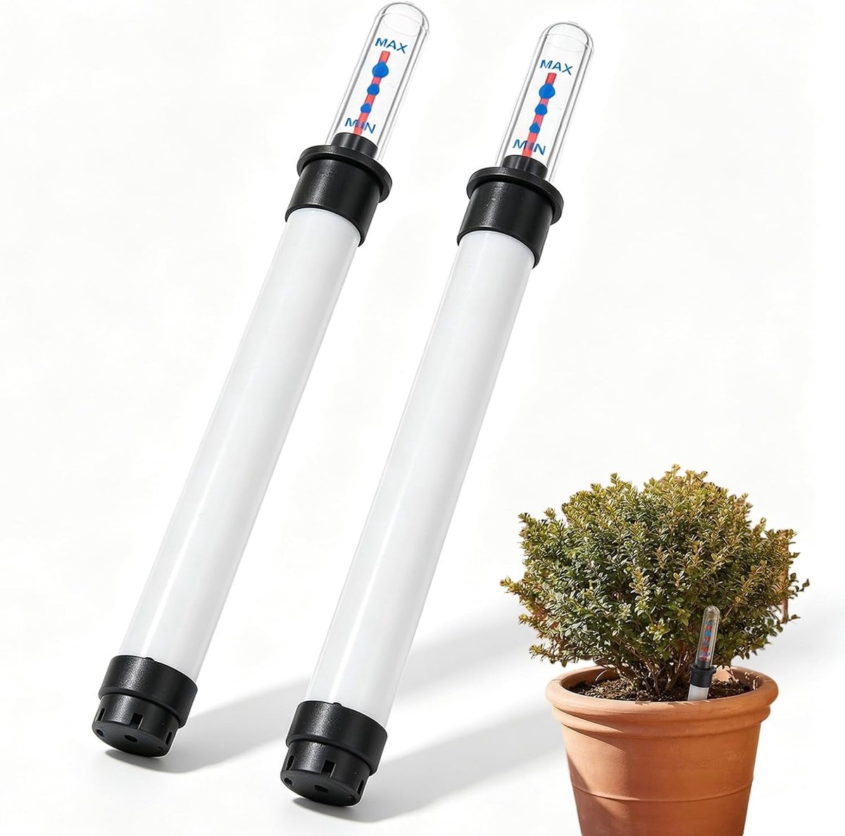 Waterniveau-indicator voor planten 22 cm - bodemvochtigheidssensor - real-time monitoring - optimale groei - ShopVlot