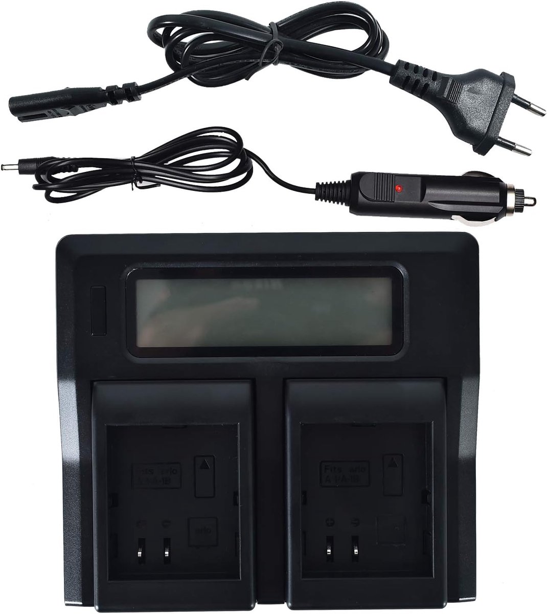 DSTE® 1.5A Fast Charging Dual Battery Charging Uni Plug) Kit for Arlo Go Battery VMA4410, Arlo Pro Battery VMA4400 - ShopVlot