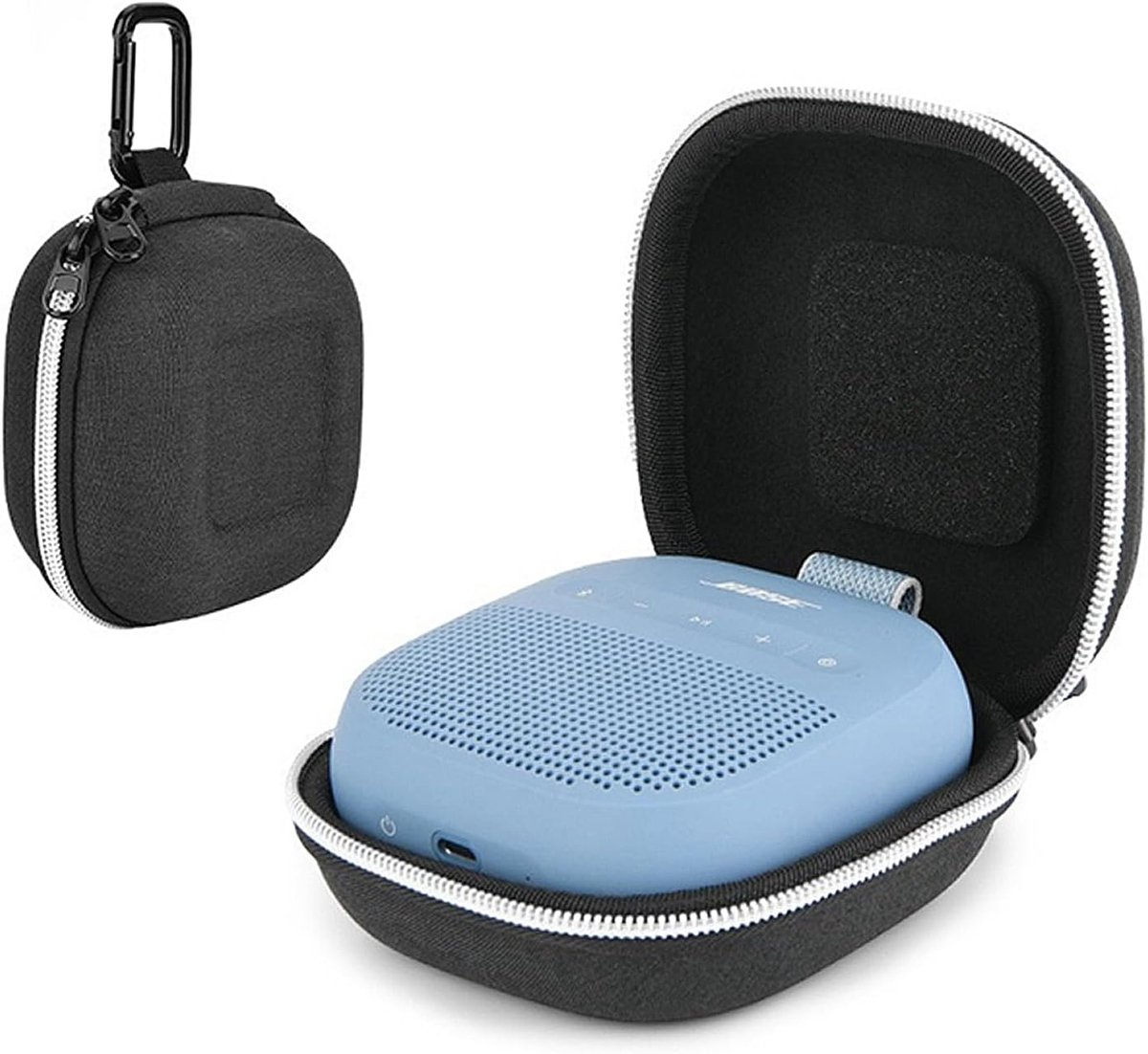 EVA Hard Case Compatibel met Bose SoundLink Micro Draagbare Bluetooth Speaker 2e Gen 1e Gen, Beschermende Travel Case - ShopVlot