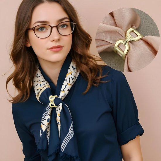 Solidchoice - Set van 2 Vrouwen Sjaal Ringen voor Gemakkelijk Draagcomfort van Solidchoice — afbeelding 2