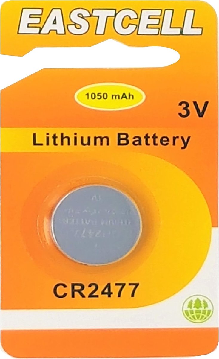 1 x CR2477 3V lithium button cell 1050 mAh (1 x END LBLISTER) EINWEG branded product - ShopVlot